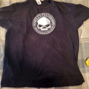 Harley T-Shirt Pig Trail HD Bikes Blues BBQ 2014 SZ 2XL